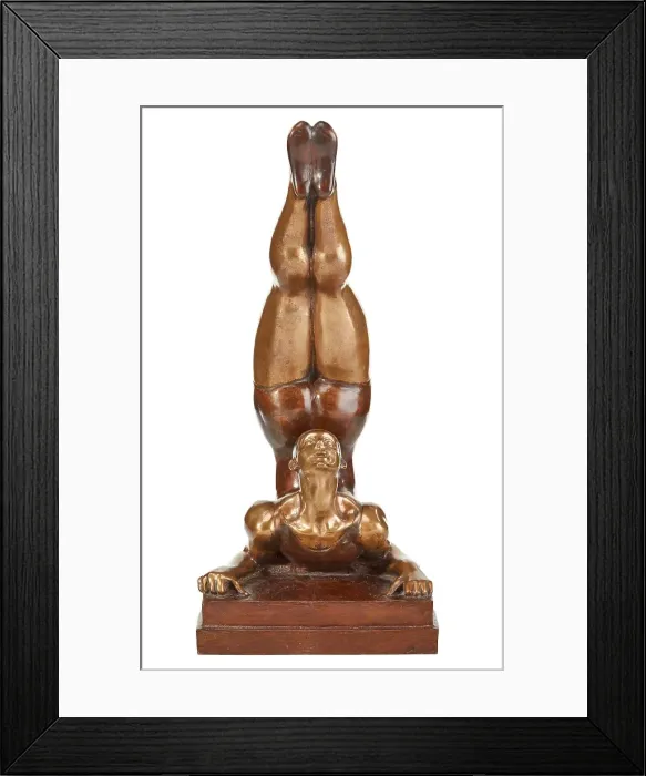 Framed Print : Acrobat, 1928. Creator: Gaston Lachaise Framed Print : Acrobat, 1928. Creator: Gaston Lachaise