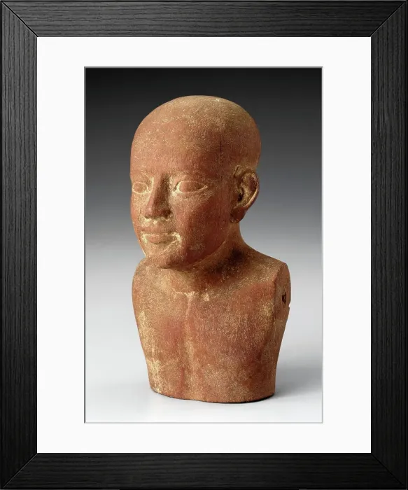 Framed Print : Bust. Creator: Unknown