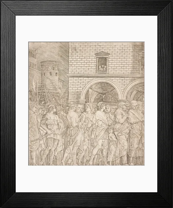 Framed Print : The Senators -The Triumph of Julius Caesar, 1495-1498. Creator: Andrea Mantegna Framed Print : The Senators -The Triumph of Julius Caesar, 1495-1498. Creator: Andrea Mantegna