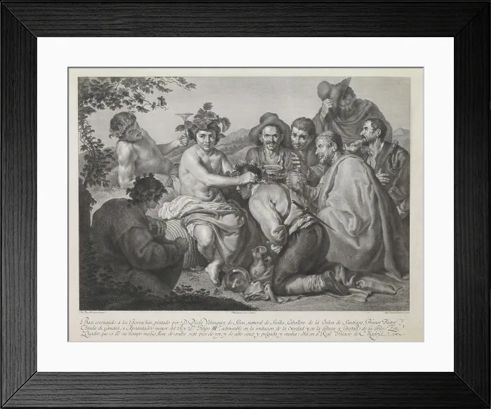 Framed Print : Bacchus, 18th-19th centuries. Creators: Diego Velasquez, Manuel Salvador Carmona Framed Print : Bacchus, 18th-19th centuries. Creators: Diego Velasquez, Manuel Salvador Carmona