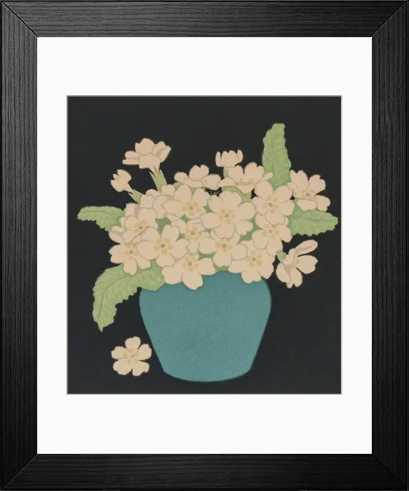 Framed Print : Forget-me-nots, about 1920. Creator: John Hall Thorpe Framed Print : Forget-me-nots, about 1920. Creator: John Hall Thorpe