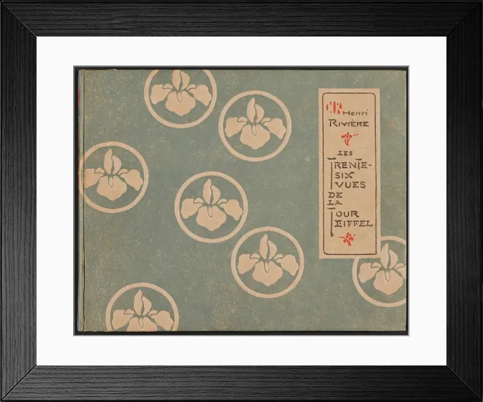 Framed Print : Les Trente-six Vues de la Tour Eiffel, 1888-1902. Creators: Henri Riviere, Eugene Verneau Framed Print : Les Trente-six Vues de la Tour Eiffel, 1888-1902. Creators: Henri Riviere, Eugene Verneau
