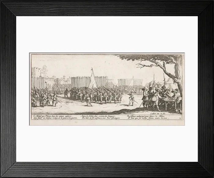 Framed Print : L'Enrolement des troupes (Enrolling the Troops), 1633. Creator: Jacques Callot. L'Enrolement des troupes (Enrolling the Troops), 1633. Creator: Jacques Callot Framed Print : L'Enrolement des troupes (Enrolling the Troops), 1633. Creator: Jacques Callot. L'Enrolement des troupes (Enrolling the Troops), 1633. Creator: Jacques Callot