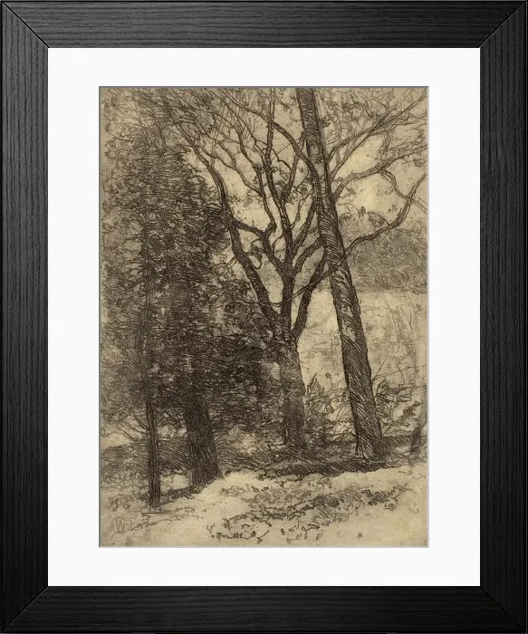 Framed Print : Landscape, 1913. Creator: William Forsyth Framed Print : Landscape, 1913. Creator: William Forsyth