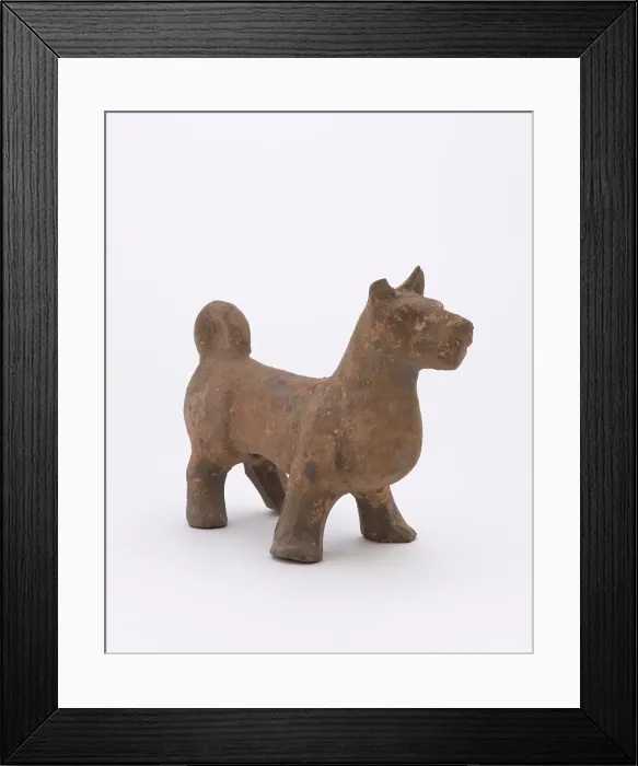 Framed Print : Dog, 3rd-4th centuries. Creator: Unknown Framed Print : Dog, 3rd-4th centuries. Creator: Unknown