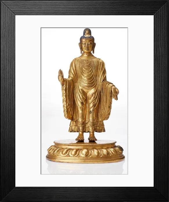 Framed Print : Maitreya, 1700s. Creator: Unknown Framed Print : Maitreya, 1700s. Creator: Unknown