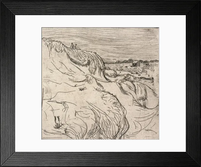 Framed Print : Les Dunes (The Dunes), 1893. Creator: Roderic O'Conor. Les Dunes (The Dunes), 1893. Creator: Roderic O'Conor Framed Print : Les Dunes (The Dunes), 1893. Creator: Roderic O'Conor. Les Dunes (The Dunes), 1893. Creator: Roderic O'Conor
