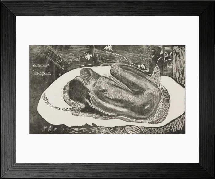 Framed Print : Manao Tupapao (Spirit of the Dead Watching), 1921. Creator: Paul Gauguin Framed Print : Manao Tupapao (Spirit of the Dead Watching), 1921. Creator: Paul Gauguin