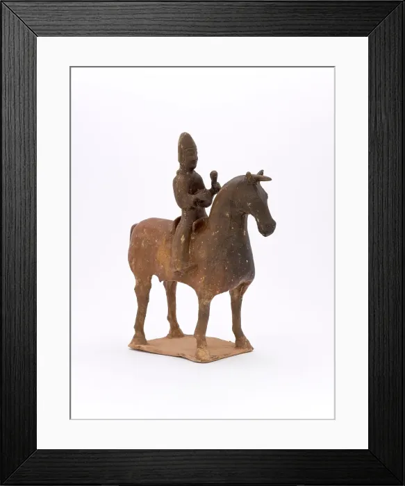 Framed Print : Musician on horseback, about 500. Creator: Unknown Framed Print : Musician on horseback, about 500. Creator: Unknown