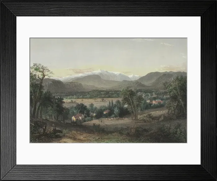 Framed Print : Mount Washington from the Valley of Conway, 1851. Creator: James Smillie Framed Print : Mount Washington from the Valley of Conway, 1851. Creator: James Smillie
