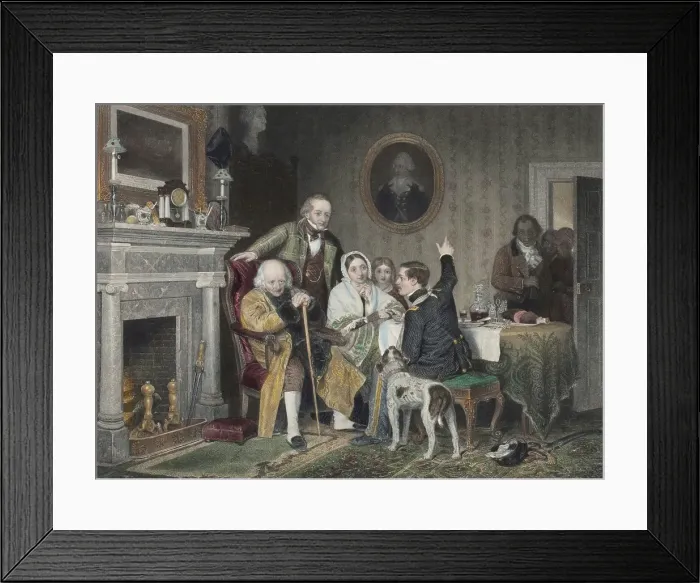Framed Print : Old 76 and Young 48, 1851. Creator: Joseph Ives Pease. Old 76 and Young 48, 1851. Creator: Joseph Ives Pease Framed Print : Old 76 and Young 48, 1851. Creator: Joseph Ives Pease. Old 76 and Young 48, 1851. Creator: Joseph Ives Pease