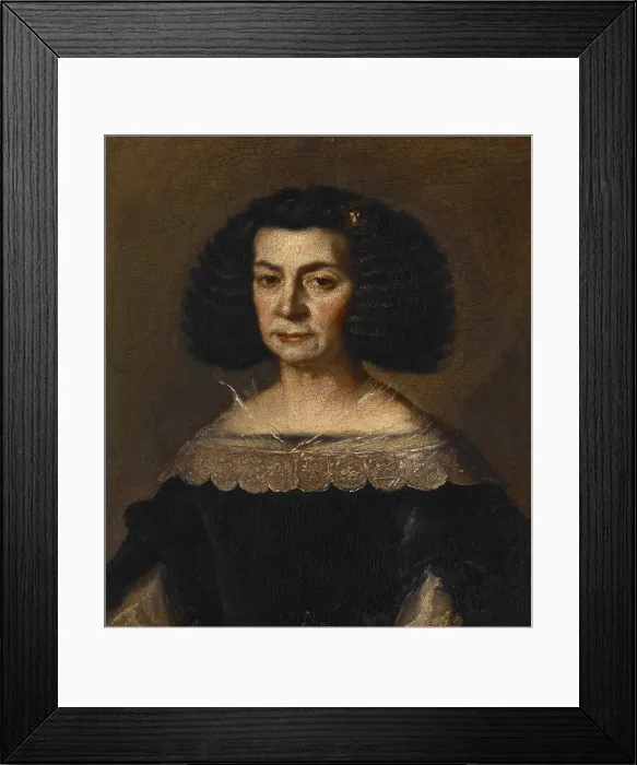 Framed Print : Portrait of a Lady, 1600s. Creator: Diego Velasquez