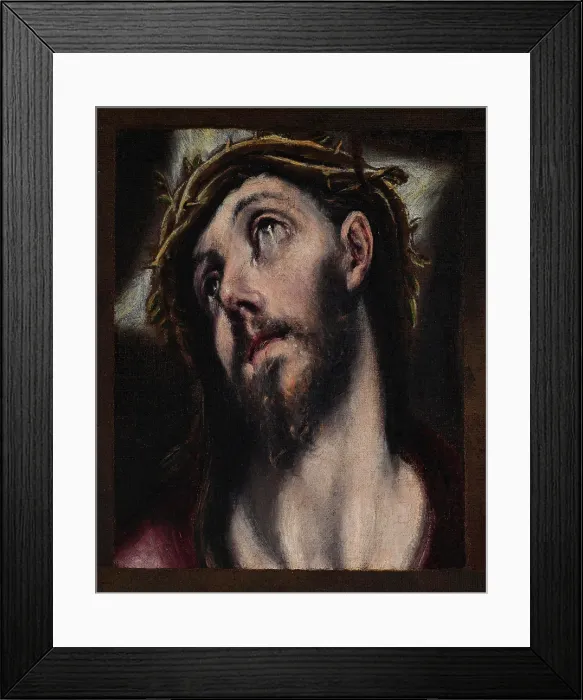 Framed Print : Christ Bearing the Cross, about 1610. Creator: El Greco Framed Print : Christ Bearing the Cross, about 1610. Creator: El Greco