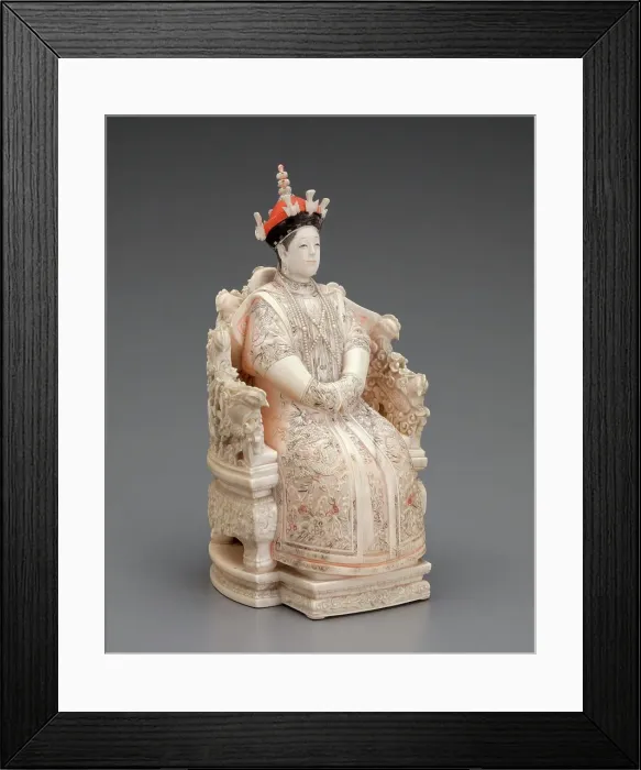 Framed Print : Seated Lady. Creator: Unknown Framed Print : Seated Lady. Creator: Unknown