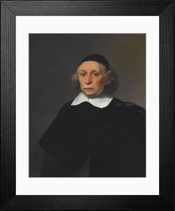 Framed Print : Portrait of a Scholar, 1659. Creator: Ferdinand Bol Framed Print : Portrait of a Scholar, 1659. Creator: Ferdinand Bol