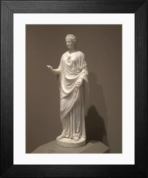 Framed Print : Flora, after 1770. Creator: Carlo Albacini Framed Print : Flora, after 1770. Creator: Carlo Albacini