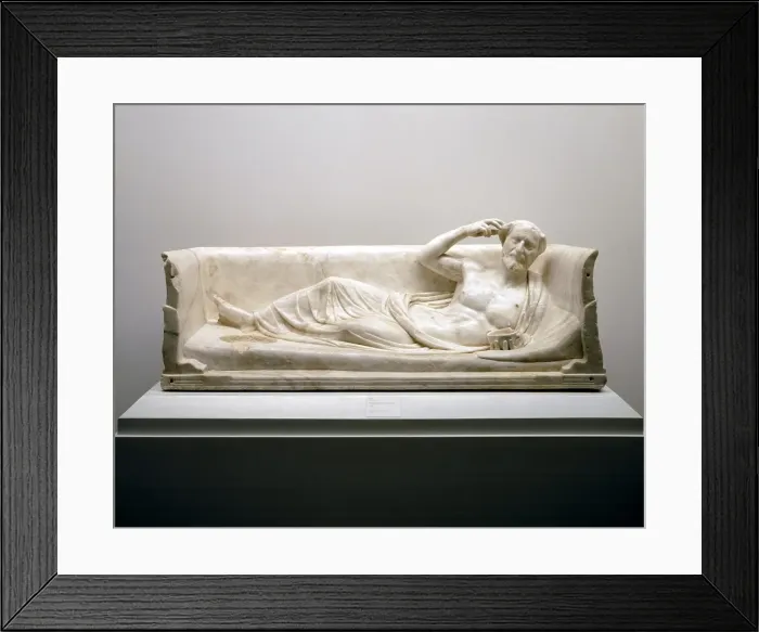 Framed Print : Funerary Monument of Flavius Agricola, 138-193 C.E.. Creator: Unknown Framed Print : Funerary Monument of Flavius Agricola, 138-193 C.E.. Creator: Unknown