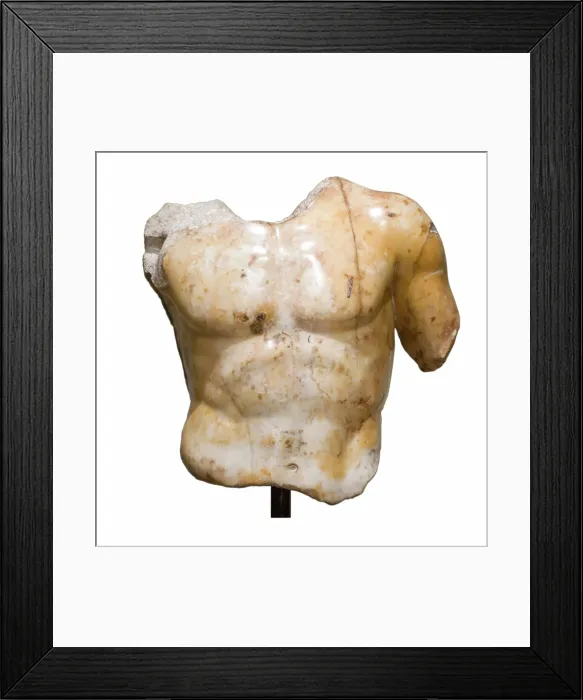 Framed Print : Heroic Torso, 1st century BC. Creator: Unknown Framed Print : Heroic Torso, 1st century BC. Creator: Unknown