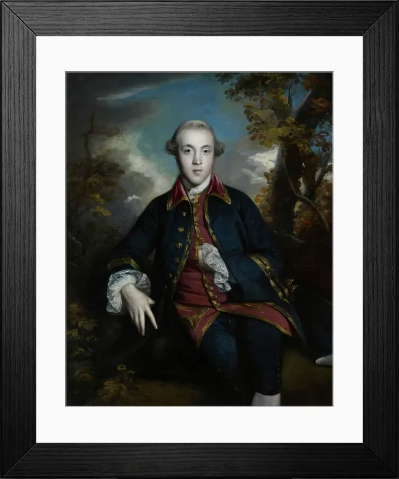 Framed Print : Portrait of Charles Brandling, 1760. Creator: Sir Joshua Reynolds Framed Print : Portrait of Charles Brandling, 1760. Creator: Sir Joshua Reynolds