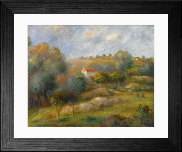 Framed Print : Springtime in Essoyes, about 1900. Creator: Pierre-Auguste Renoir Framed Print : Springtime in Essoyes, about 1900. Creator: Pierre-Auguste Renoir