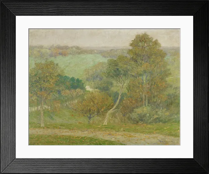 Framed Print : Hill and Hollow, about 1896. Creator: Lewis Henry Meakin Framed Print : Hill and Hollow, about 1896. Creator: Lewis Henry Meakin