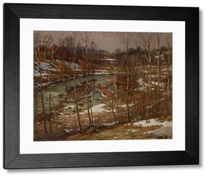 Framed Print : Wane of Winter, 1914. Creator: John Elwood Bundy Framed Print : Wane of Winter, 1914. Creator: John Elwood Bundy