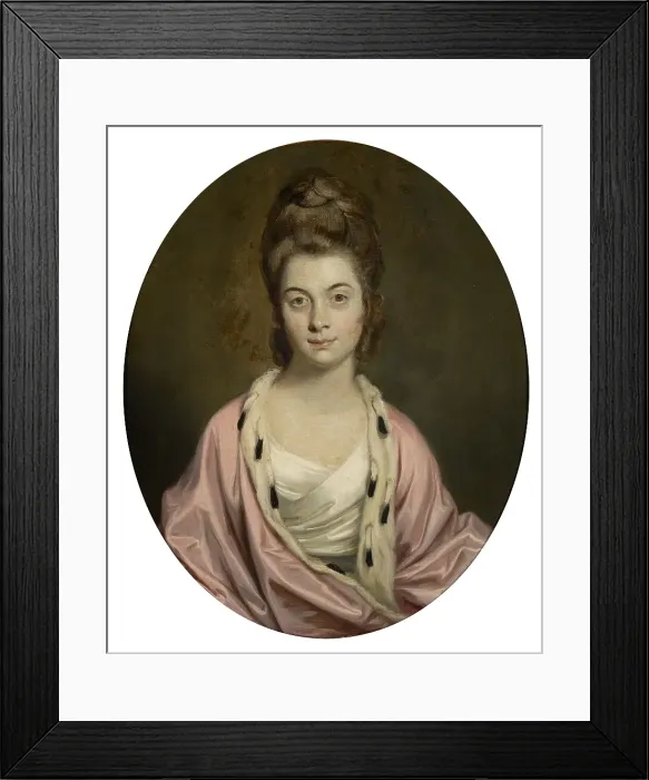 Framed Print : Portrait of Mrs. Thomas Watkinson Payler, 1771. Creator: Sir Joshua Reynolds Framed Print : Portrait of Mrs. Thomas Watkinson Payler, 1771. Creator: Sir Joshua Reynolds