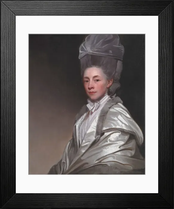 Framed Print : Portrait of Jane Dawkes Robinson, about 1778. Creator: George Romney Framed Print : Portrait of Jane Dawkes Robinson, about 1778. Creator: George Romney