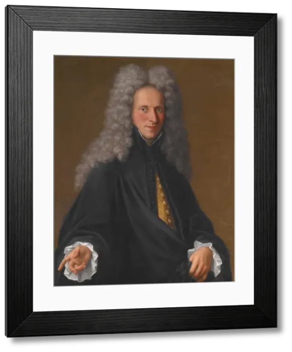 Framed Print : Portrait of an Unknown Nobleman, date unknown. Creator: Pietro Longhi Framed Print : Portrait of an Unknown Nobleman, date unknown. Creator: Pietro Longhi