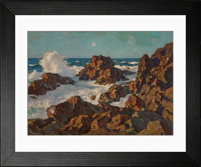 Framed Print : Late Afternoon, about 1915. Creator: Paul Dougherty Framed Print : Late Afternoon, about 1915. Creator: Paul Dougherty