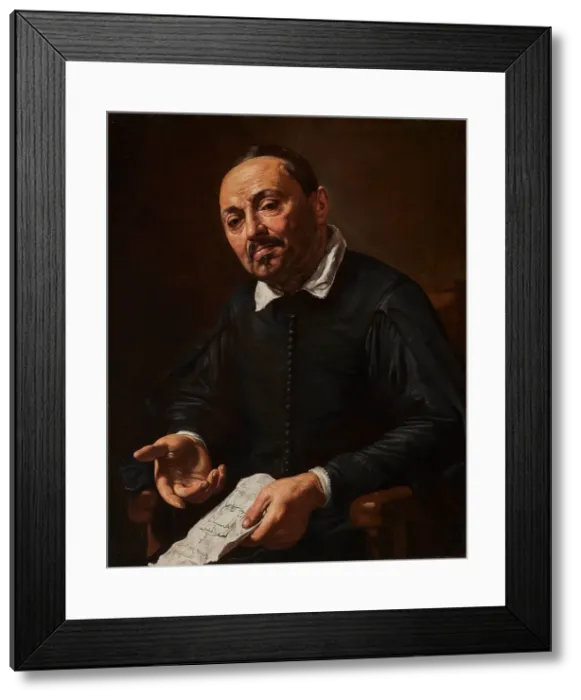 Framed Print : Rafaello Menicucci, 1630-1632. Creator: Valentin de Boulogne Framed Print : Rafaello Menicucci, 1630-1632. Creator: Valentin de Boulogne