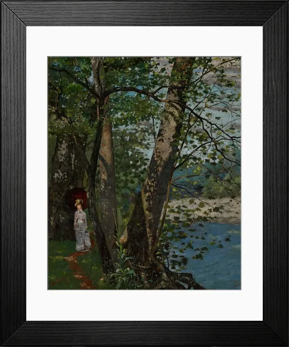Framed Print : The Sycamores, 1878. Creator: John Washington Love Framed Print : The Sycamores, 1878. Creator: John Washington Love