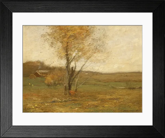Framed Print : Early Autumn, 1917. Creator: John Francis Murphy Framed Print : Early Autumn, 1917. Creator: John Francis Murphy