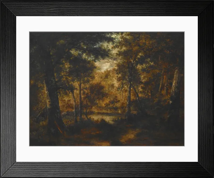 Framed Print : The Fairy Pool, about 1850. Creator: Narcisse Virgile Diaz de la Pena Framed Print : The Fairy Pool, about 1850. Creator: Narcisse Virgile Diaz de la Pena