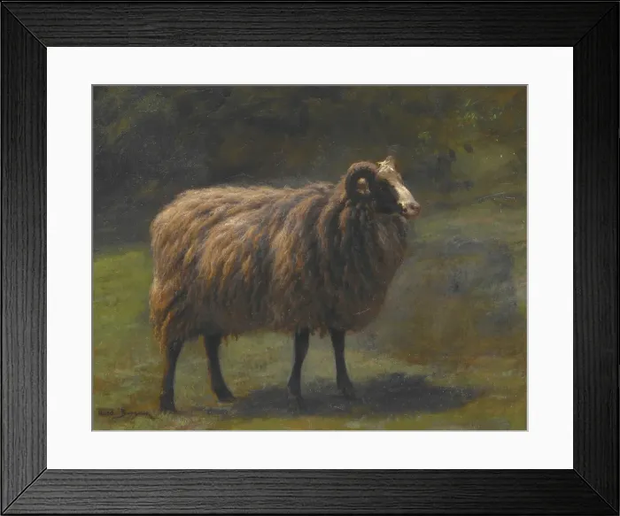 Framed Print : Ram, about 1845-1850. Creator: Rosa Bonheur Framed Print : Ram, about 1845-1850. Creator: Rosa Bonheur