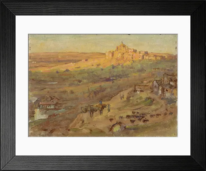 Framed Print : Toledo, Spain, Afternoon Sun, 1911. Creator: Anna Richards Brewster Framed Print : Toledo, Spain, Afternoon Sun, 1911. Creator: Anna Richards Brewster
