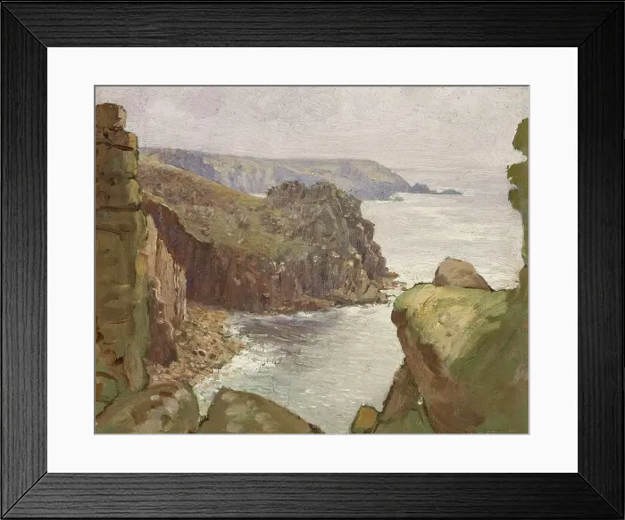 Framed Print : Trebarwith-Strand, Cornwall, 1905. Creator: Anna Richards Brewster Framed Print : Trebarwith-Strand, Cornwall, 1905. Creator: Anna Richards Brewster