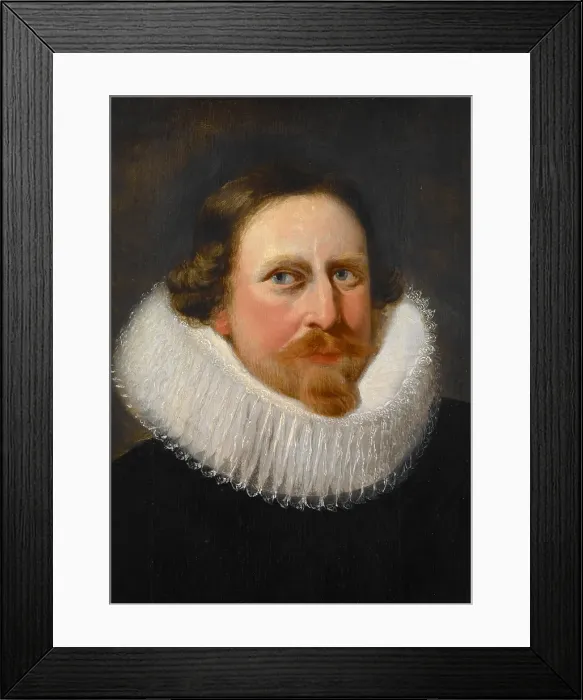 Framed Print : Portrait of a Man in a Ruff, 17th century. Creator: Peter Paul Rubens Framed Print : Portrait of a Man in a Ruff, 17th century. Creator: Peter Paul Rubens