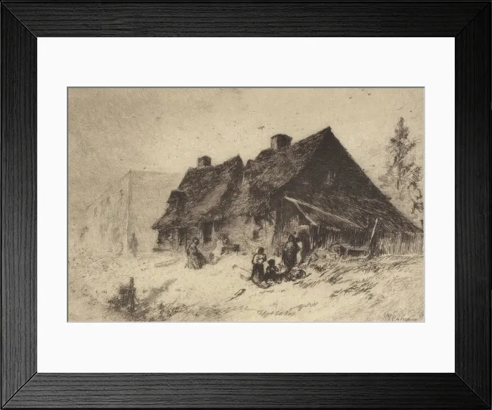 Framed Print : Negro's Huts at Wilmington, N. C. 1880. Creator: John Mackie Falconer. Negro's Huts at Wilmington, N. C. 1880. Creator: John Mackie Falconer Framed Print : Negro's Huts at Wilmington, N. C. 1880. Creator: John Mackie Falconer. Negro's Huts at Wilmington, N. C. 1880. Creator: John Mackie Falconer
