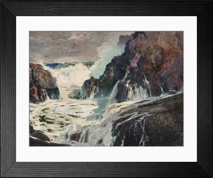 Framed Print : After the Storm, about 1925. Creator: Frederick Judd Waugh Framed Print : After the Storm, about 1925. Creator: Frederick Judd Waugh