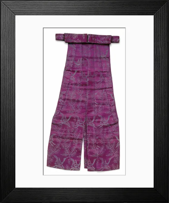 Framed Print : Man's Trousers (No Hakama), early 19th century. Creator: Unknown. Man's Trousers (No Hakama), early 19th century. Creator: Unknown Framed Print : Man's Trousers (No Hakama), early 19th century. Creator: Unknown. Man's Trousers (No Hakama), early 19th century. Creator: Unknown
