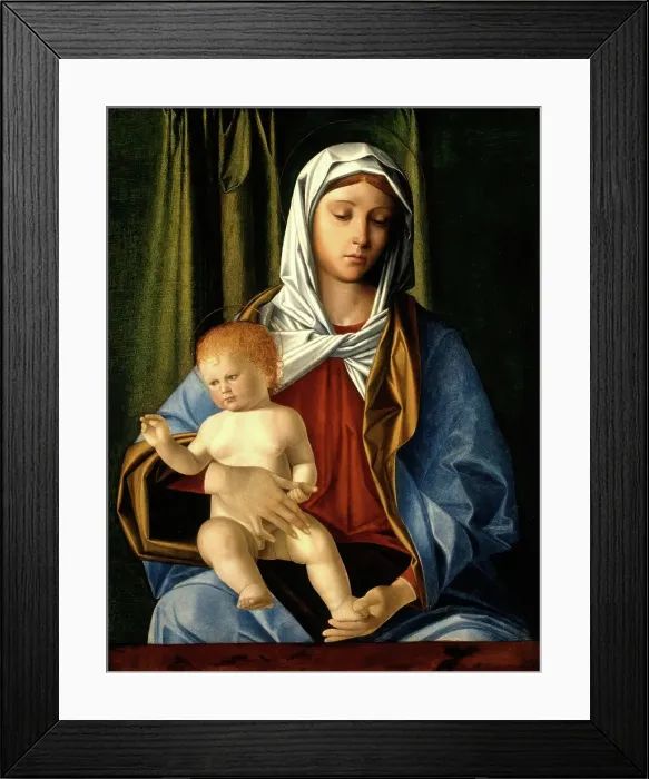 Framed Print : Madonna and Child, about 1500. Creator: Niccolo Rondinelli Framed Print : Madonna and Child, about 1500. Creator: Niccolo Rondinelli