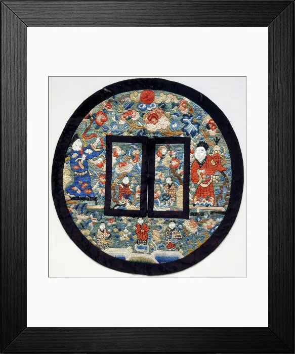 Framed Print : Mirror Case, 1875-1900. Creator: Unknown Framed Print : Mirror Case, 1875-1900. Creator: Unknown