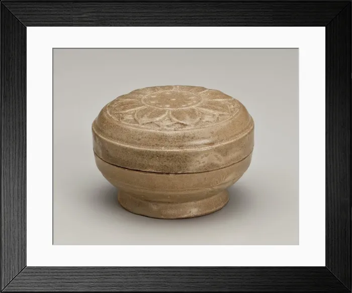 Framed Print : Covered box, 618-906. Creator: Unknown Framed Print : Covered box, 618-906. Creator: Unknown