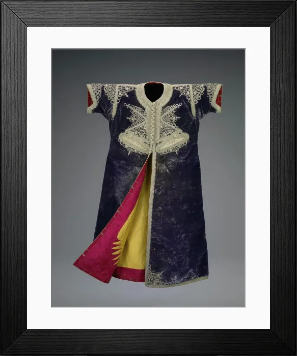 Framed Print : Bride's Caftan, 1800-1850. Creator: Unknown. Bride's Caftan, 1800-1850. Creator: Unknown Framed Print : Bride's Caftan, 1800-1850. Creator: Unknown. Bride's Caftan, 1800-1850. Creator: Unknown