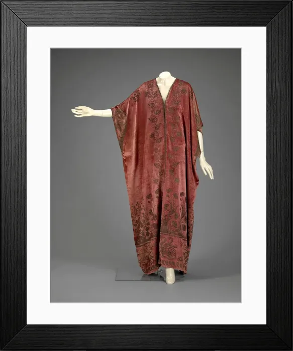 Framed Print : Caftan, 1920-1929. Creator: Mariano Fortuny y Madrazo Framed Print : Caftan, 1920-1929. Creator: Mariano Fortuny y Madrazo