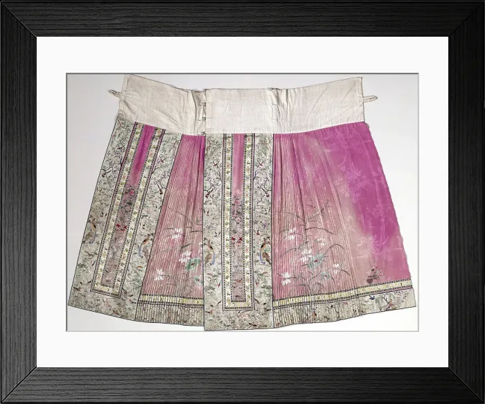 Framed Print : Woman's Semi-Formal Skirt, early 1900s. Creator: Unknown. Woman's Semi-Formal Skirt, early 1900s. Creator: Unknown Framed Print : Woman's Semi-Formal Skirt, early 1900s. Creator: Unknown. Woman's Semi-Formal Skirt, early 1900s. Creator: Unknown
