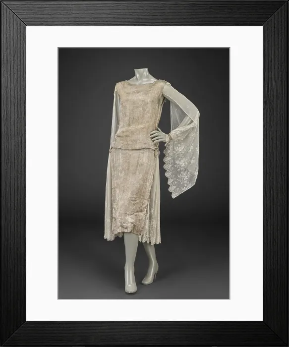Framed Print : Dress, about 1923. Creators: Gisella Gown Shop, Gisella Kraft Framed Print : Dress, about 1923. Creators: Gisella Gown Shop, Gisella Kraft