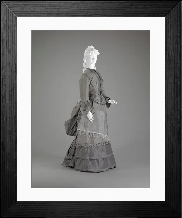 Framed Print : Walking Suit, 1870s. Creator: Unknown Framed Print : Walking Suit, 1870s. Creator: Unknown