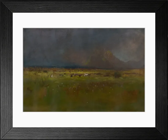 Framed Print : The Tatras before a Storm, 1890. Creator: Ladislav Mednyanszky Framed Print : The Tatras before a Storm, 1890. Creator: Ladislav Mednyanszky